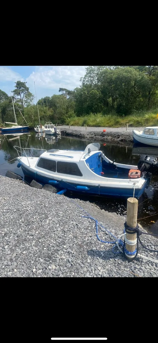 17ft Shetland Boat with 4 Stroke 20hp Mercury - Image 1