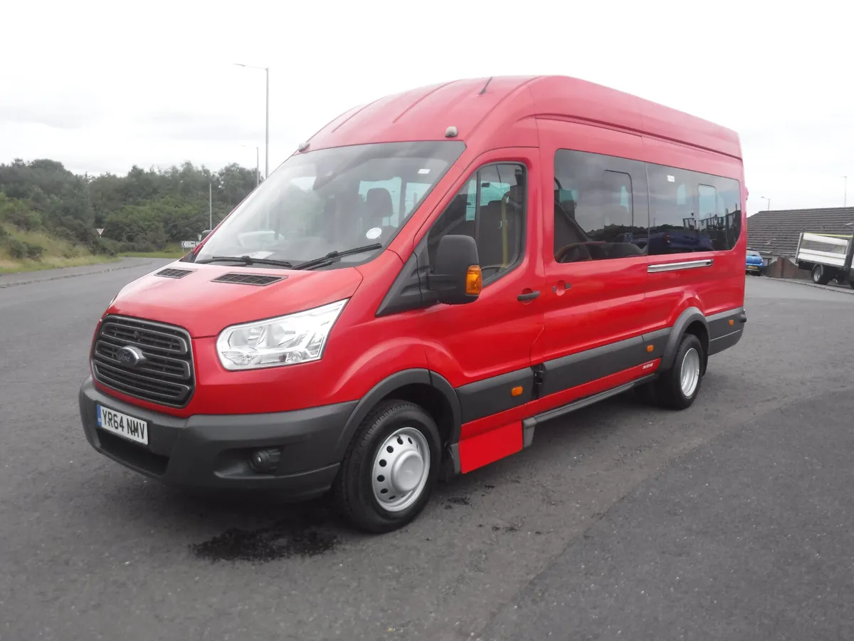 Ford Transit 2014 17 Seater Minibus, ex council. - Image 2