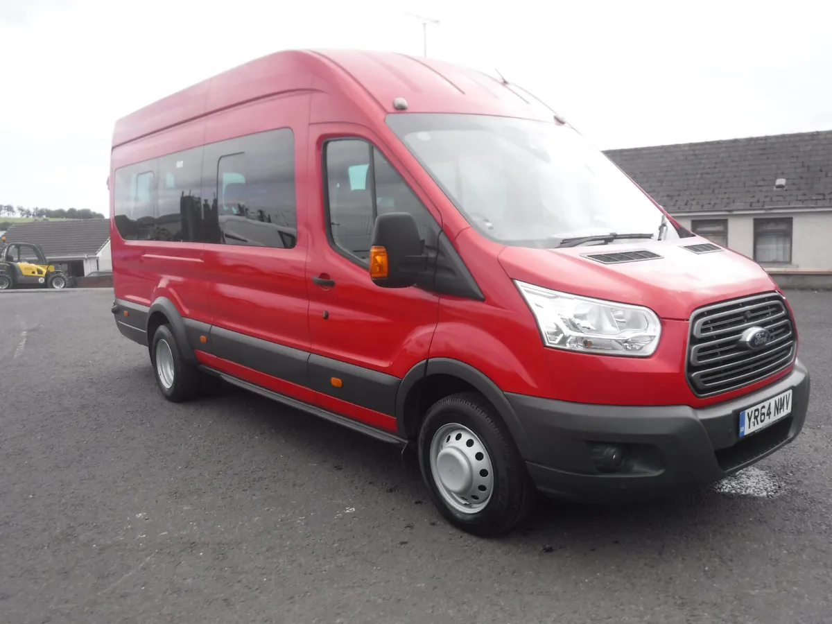 Ford Transit 2014 17 Seater Minibus, ex council. - Image 1