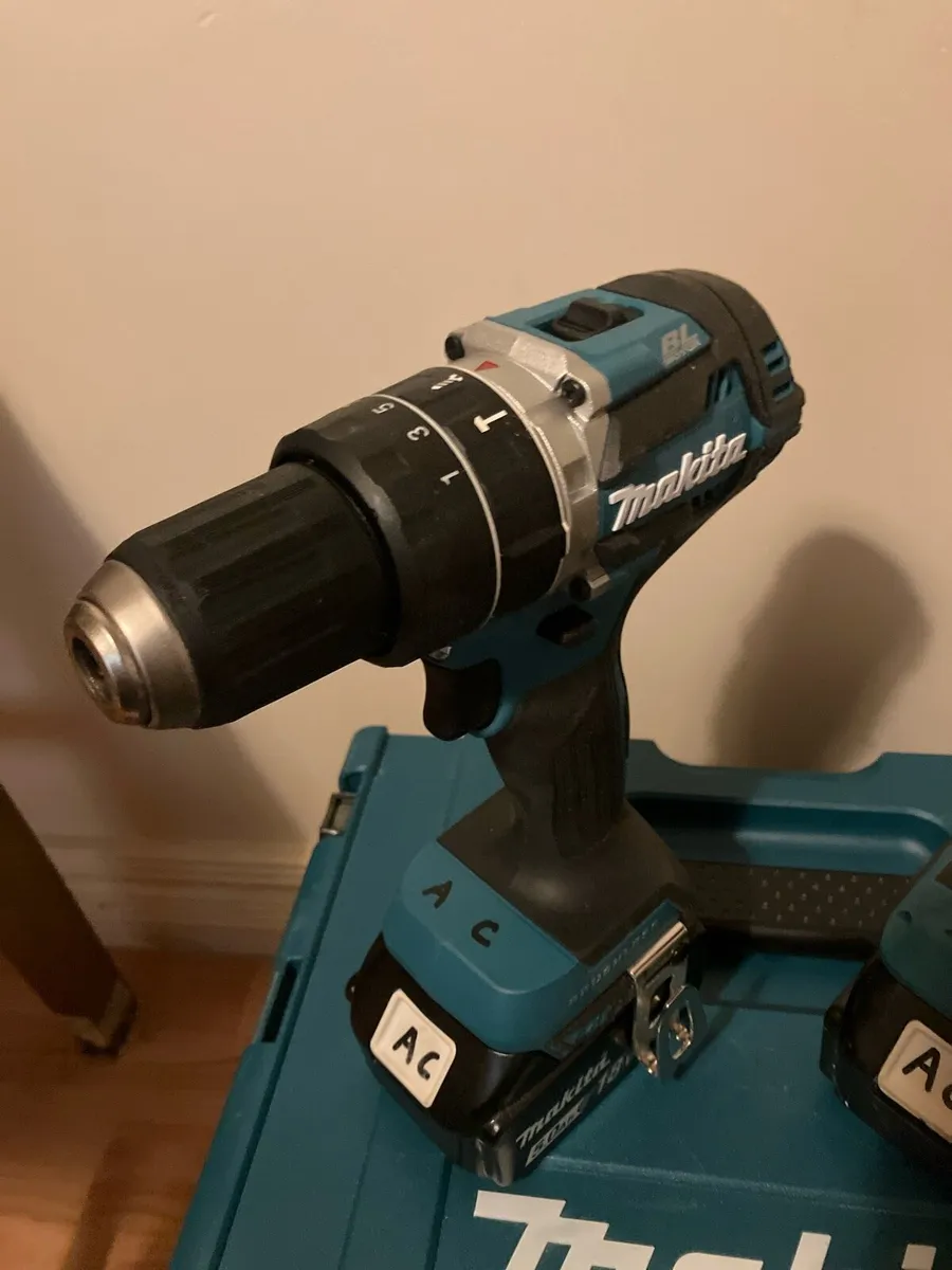 Makita impact driver and combi drill in box - Image 3