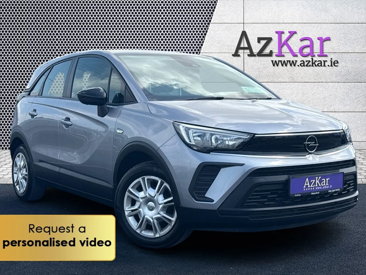 Opel Crossland X 2021 S 1.2 5DR €68 P/W WITH NO CA - Image 1