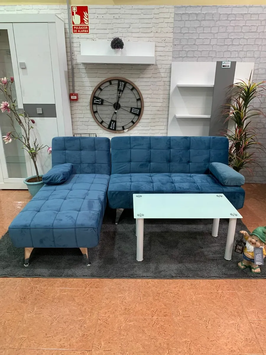 ✅ Sleek & Snug – Nordic Sofa Bed with Chaise - Image 3