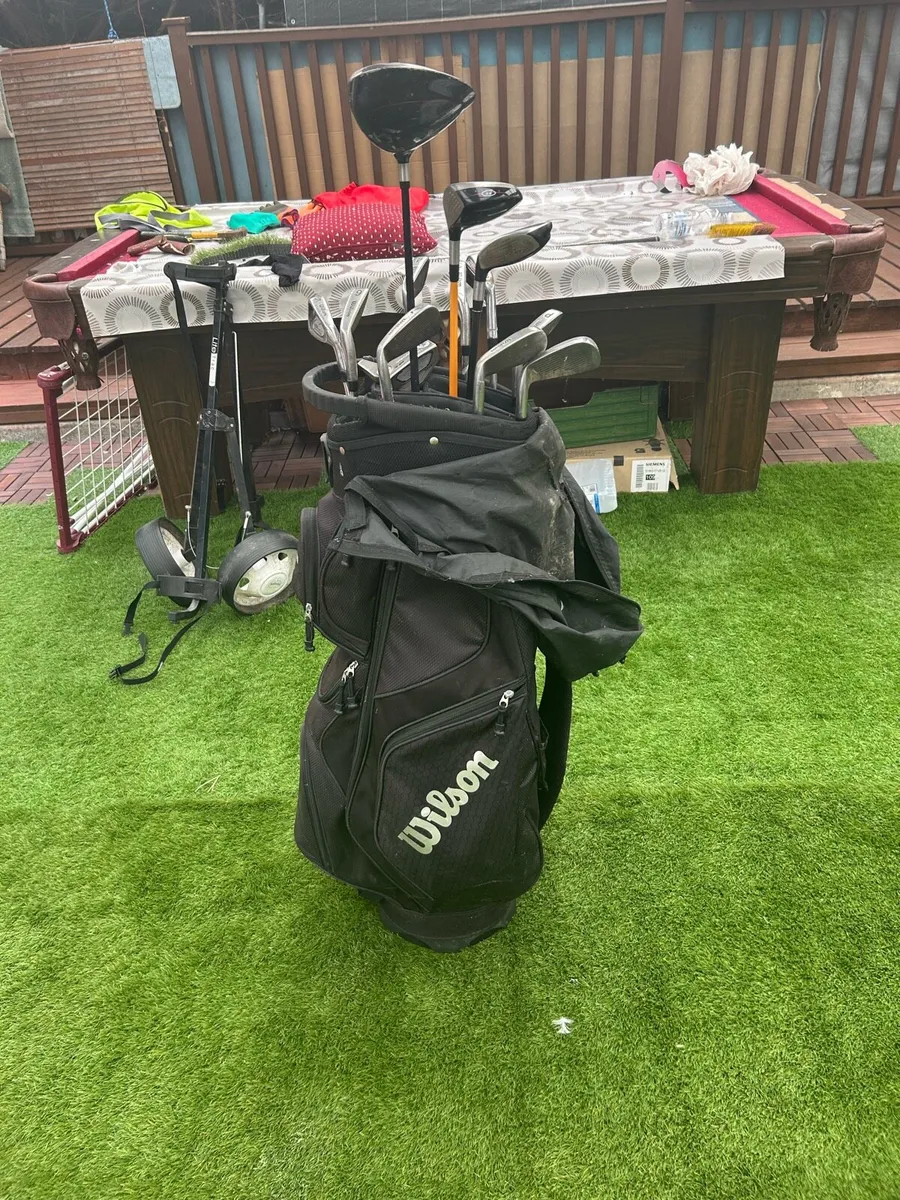 Golf Clubs Set with Bag - Image 2
