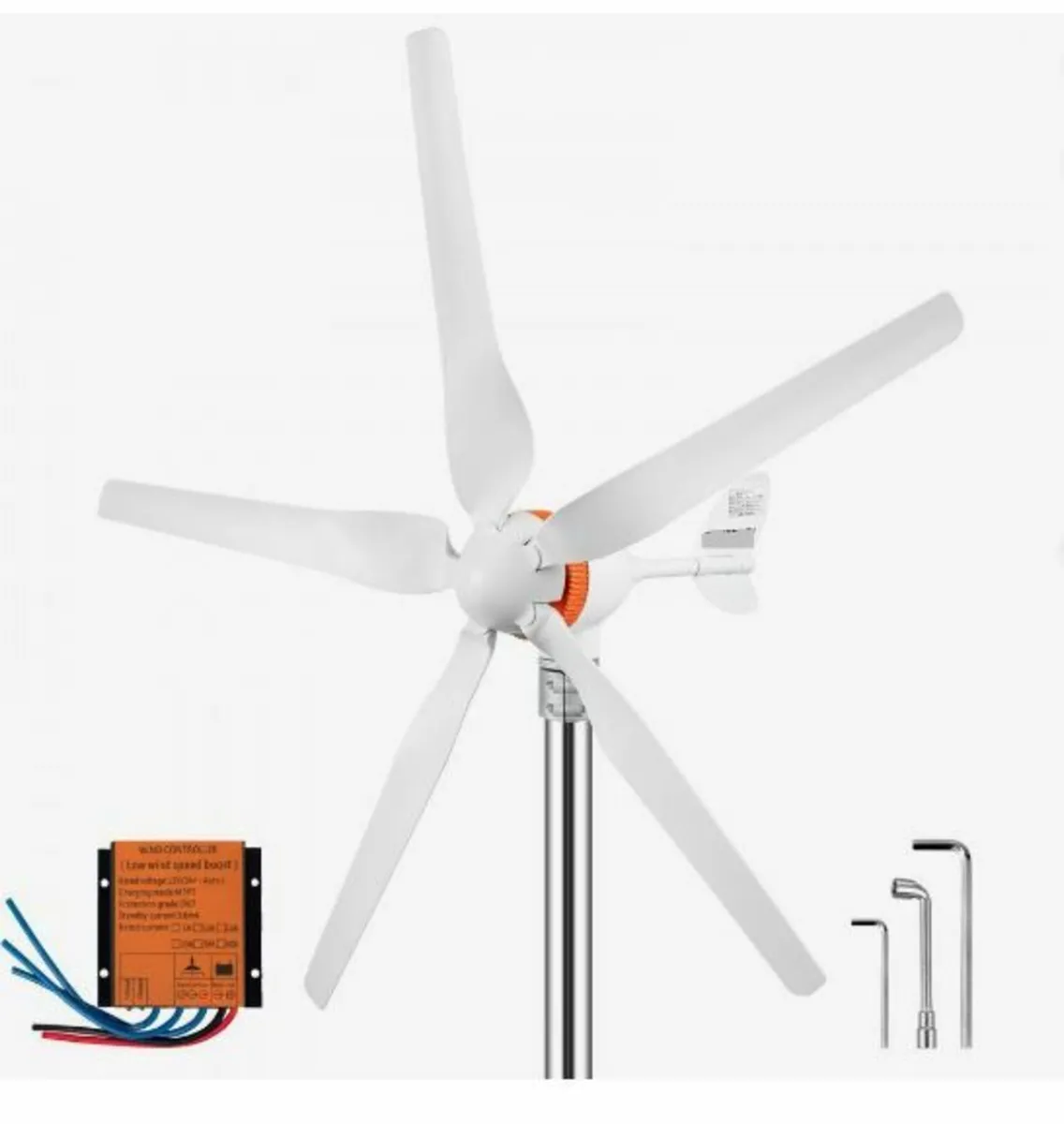 Wind Turbine Generator, 12V/AC Wind Turbine Kit - Image 1