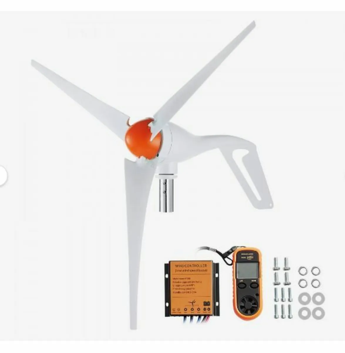 500W Wind Turbine Generator 12V 3-Blade Wind - Image 1