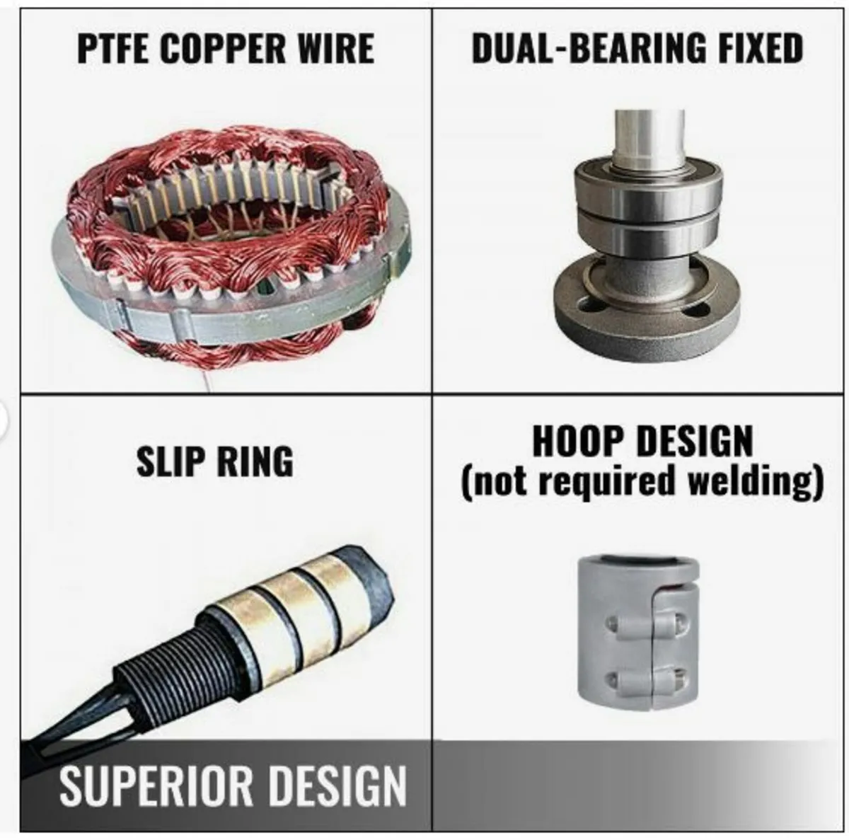 Wind Turbine, 400W 12V Wind Turbine Generator Kit - Image 4