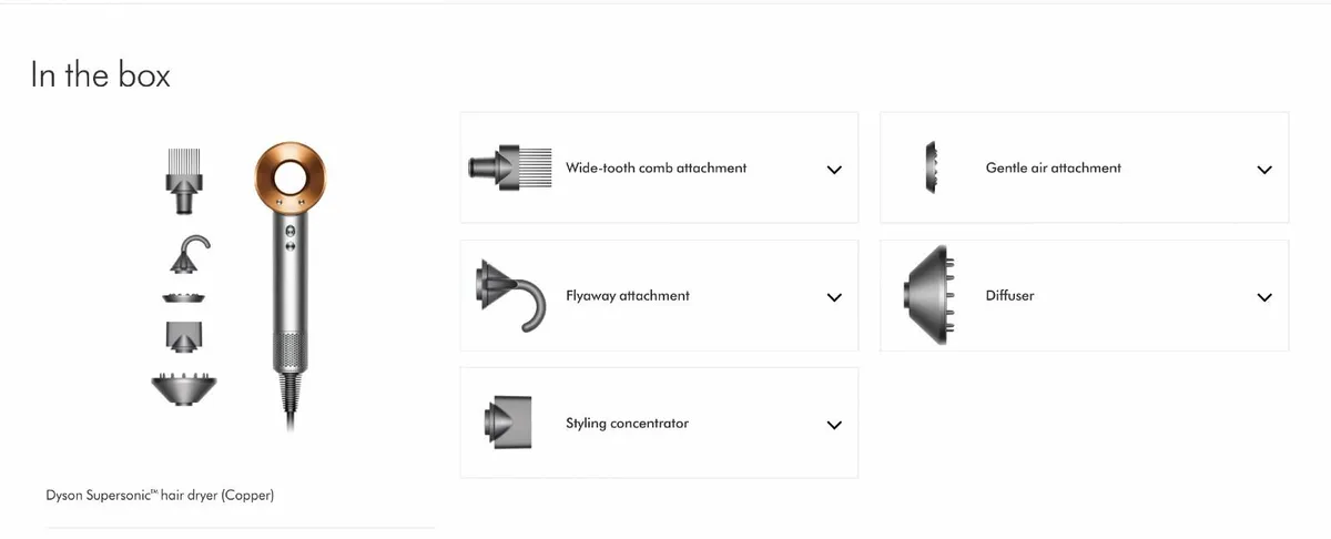 Dyson Supersonic Hair dryer [Nickel/Copper] - Image 4