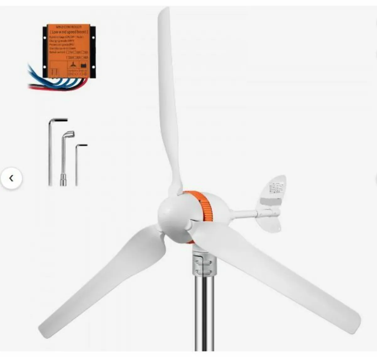 Wind Turbine Generator, 12V/AC Wind Turbine Kit - Image 1