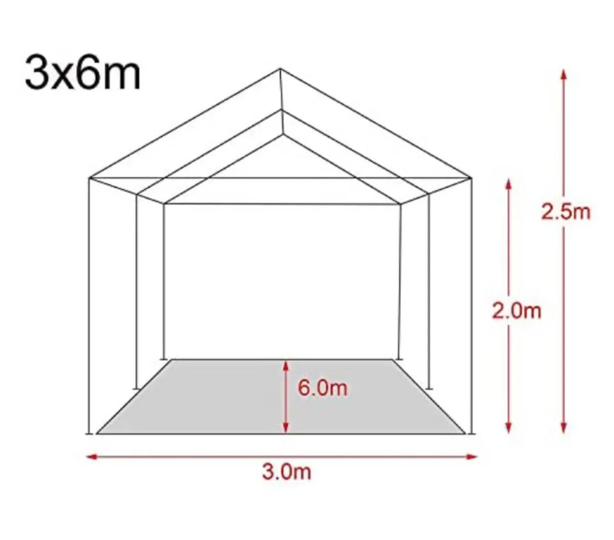 10ft x 20ft Marquee/Gazebo (still in box) - Image 2