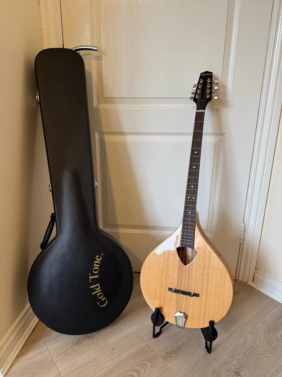 Gold Tone BZ-500 Irish Bouzouki With Pickup - Image 1