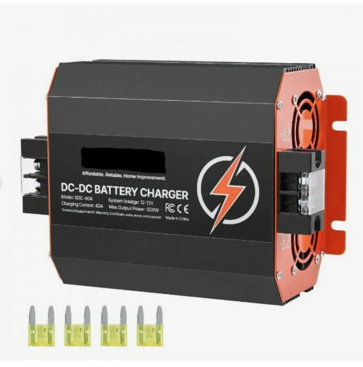 12V 40A DC to DC Charger Battery Charger 500W - Image 1