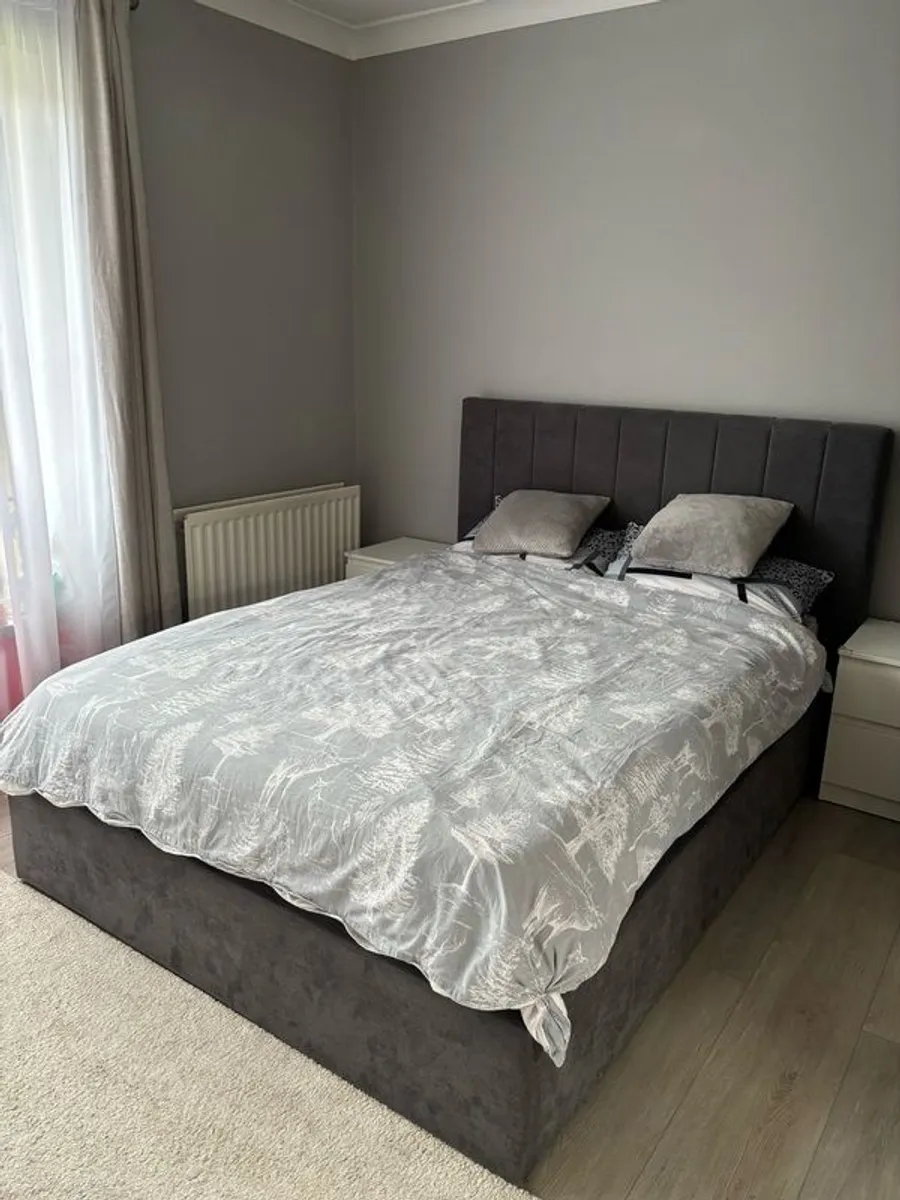 Storage Double Bed+Mattres 25CM - Image 1