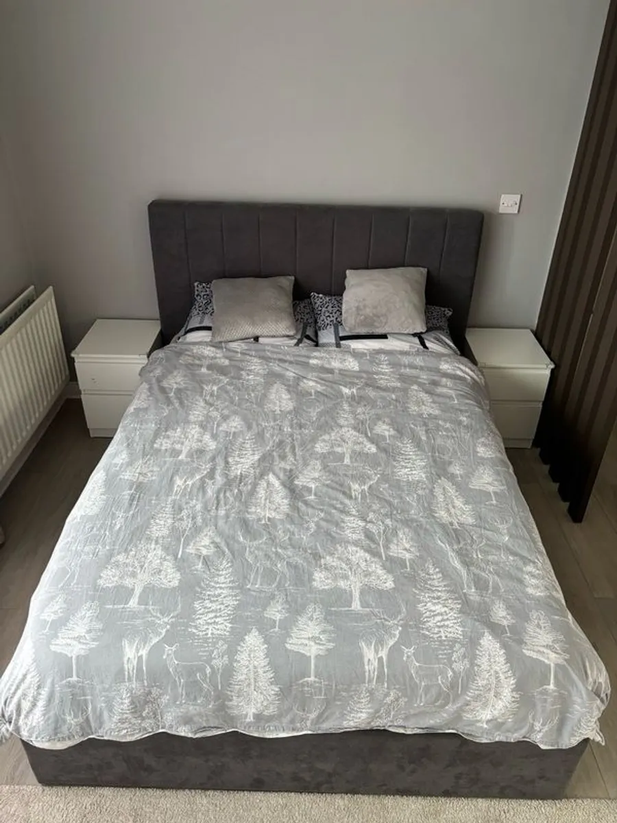 Storage Double Bed+Mattres 25CM - Image 3