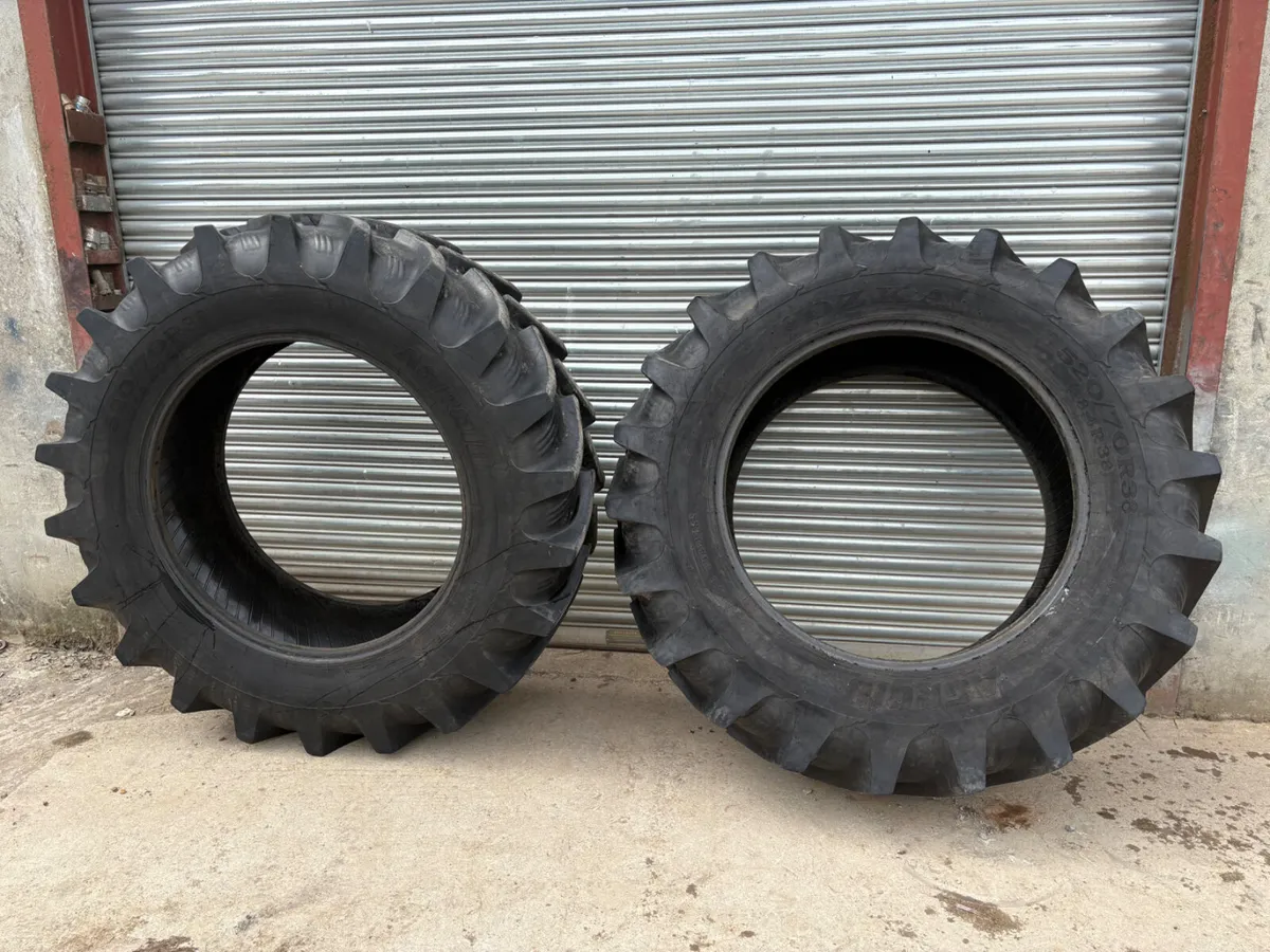 520/70/38 tyres - Image 1