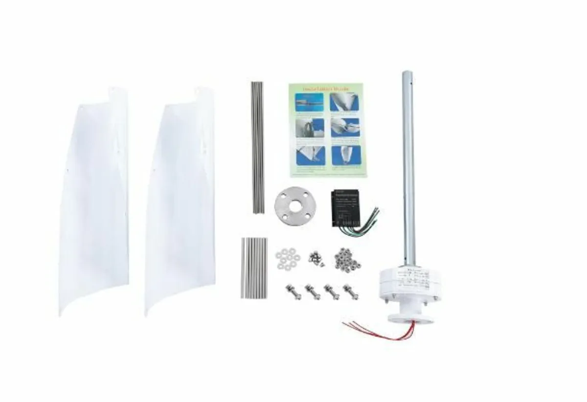 24V 500W Wind Turbine Vertical Wind Turbine - Image 2