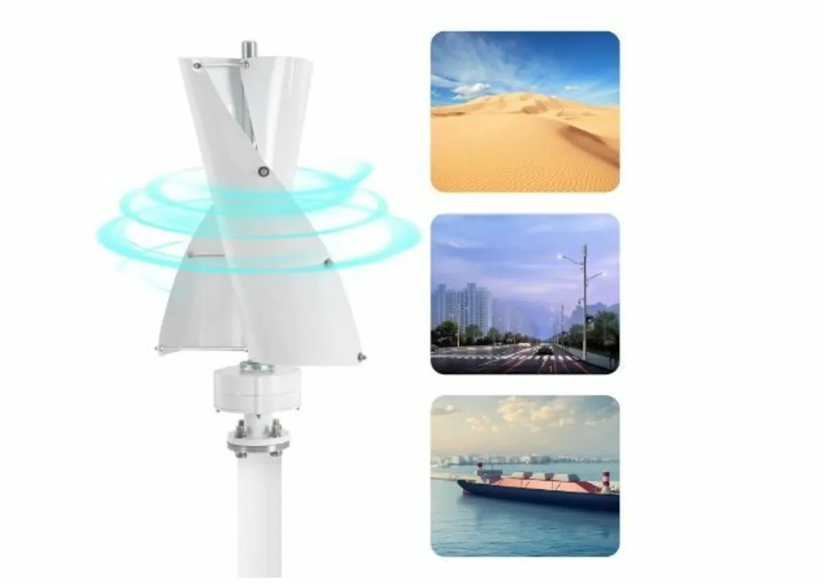 24V 500W Wind Turbine Vertical Wind Turbine - Image 4