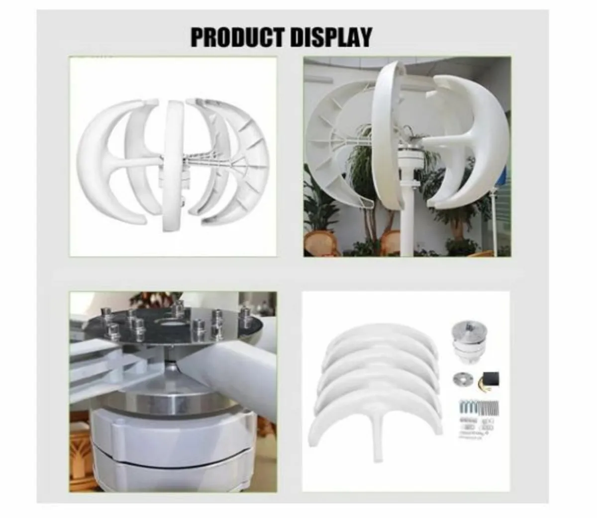 Wind Turbine 600 W 24 V Wind Turbine Generator - Image 3