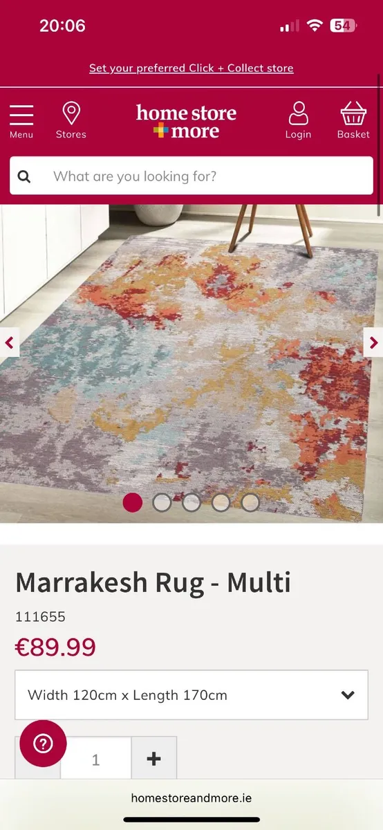Living room rug - Image 1