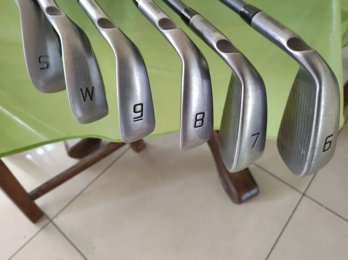Ping G Max Graphite Irons. 6 to Wedge and Ping G30  3 Wood SR shaft - Image 2