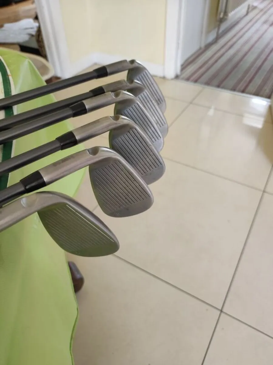 Ping G Max Graphite Irons. 6 to Wedge and Ping G30  3 Wood SR shaft - Image 3