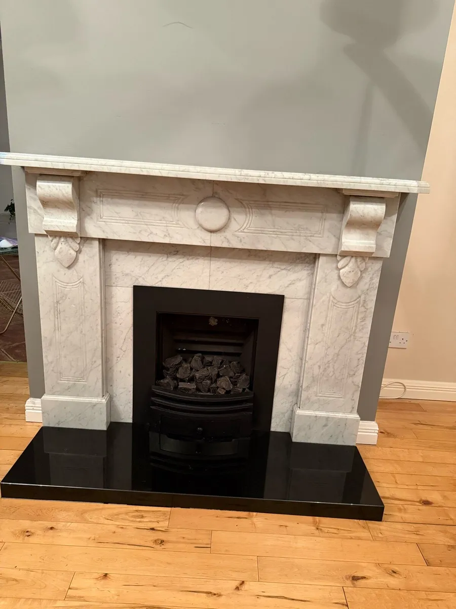Marble Fireplace - Image 1
