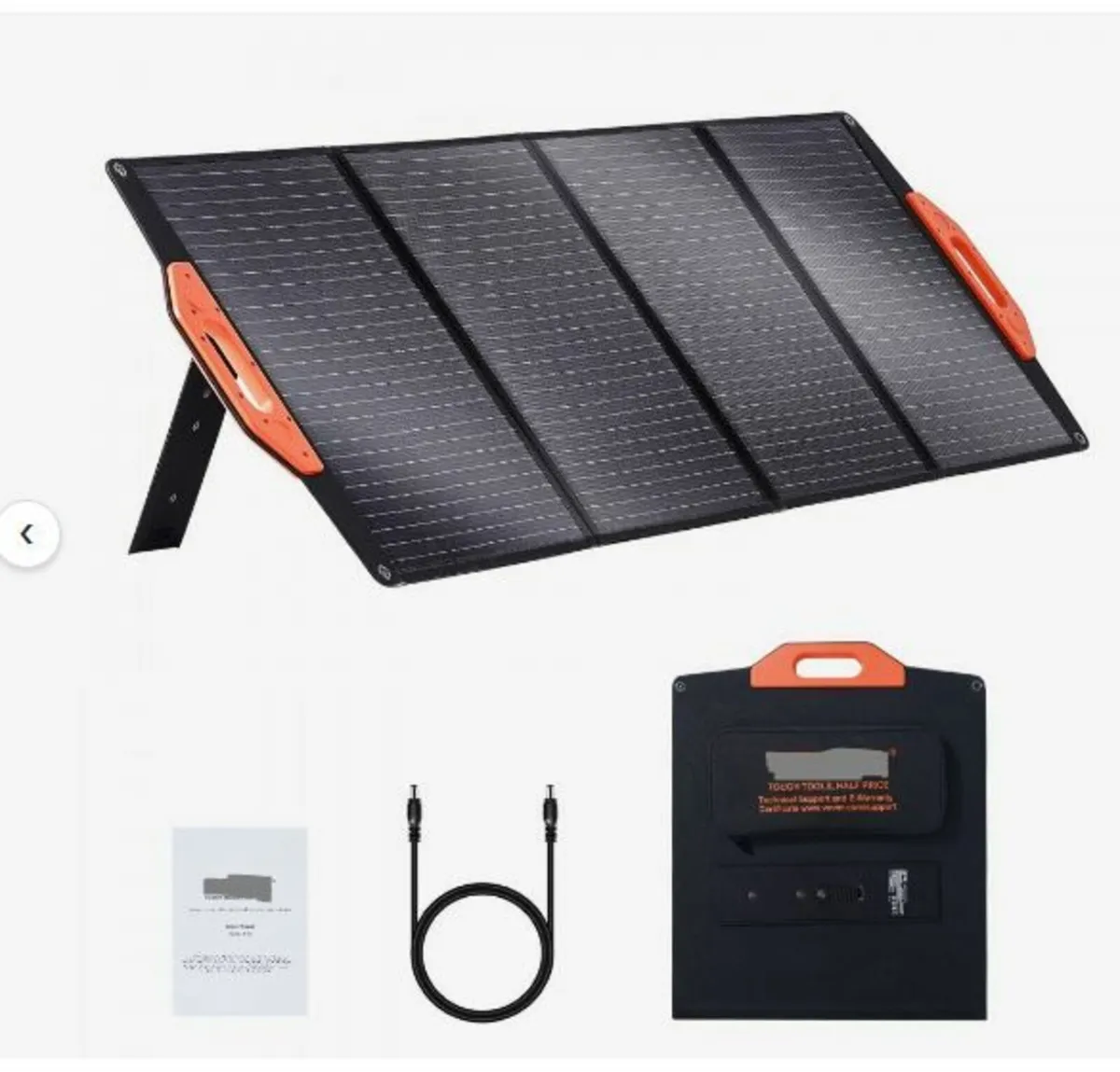 Portable Monocrystalline Solar Panel 120W - Image 1