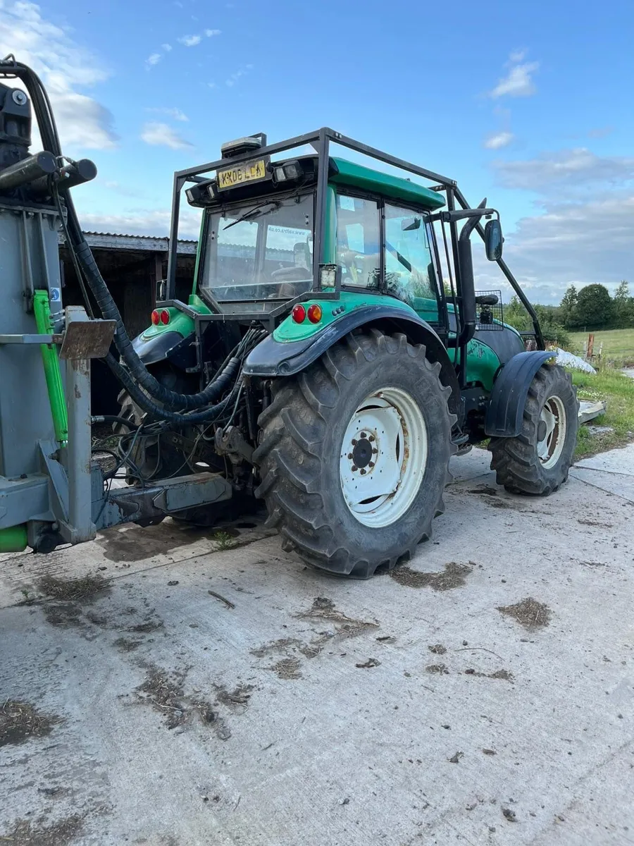 Valtra T130 with forestry trailer - Image 2
