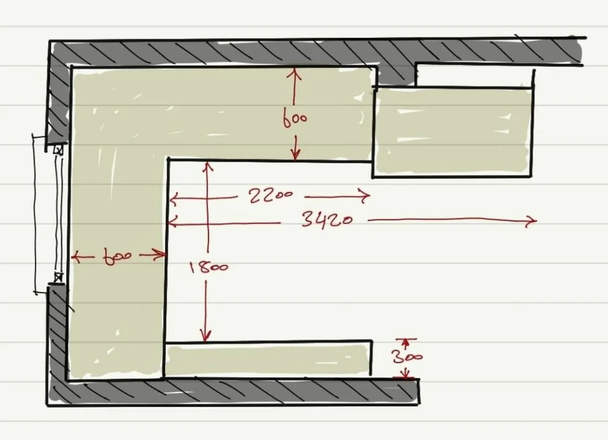 Kitchen units complete with appliances - Image 3