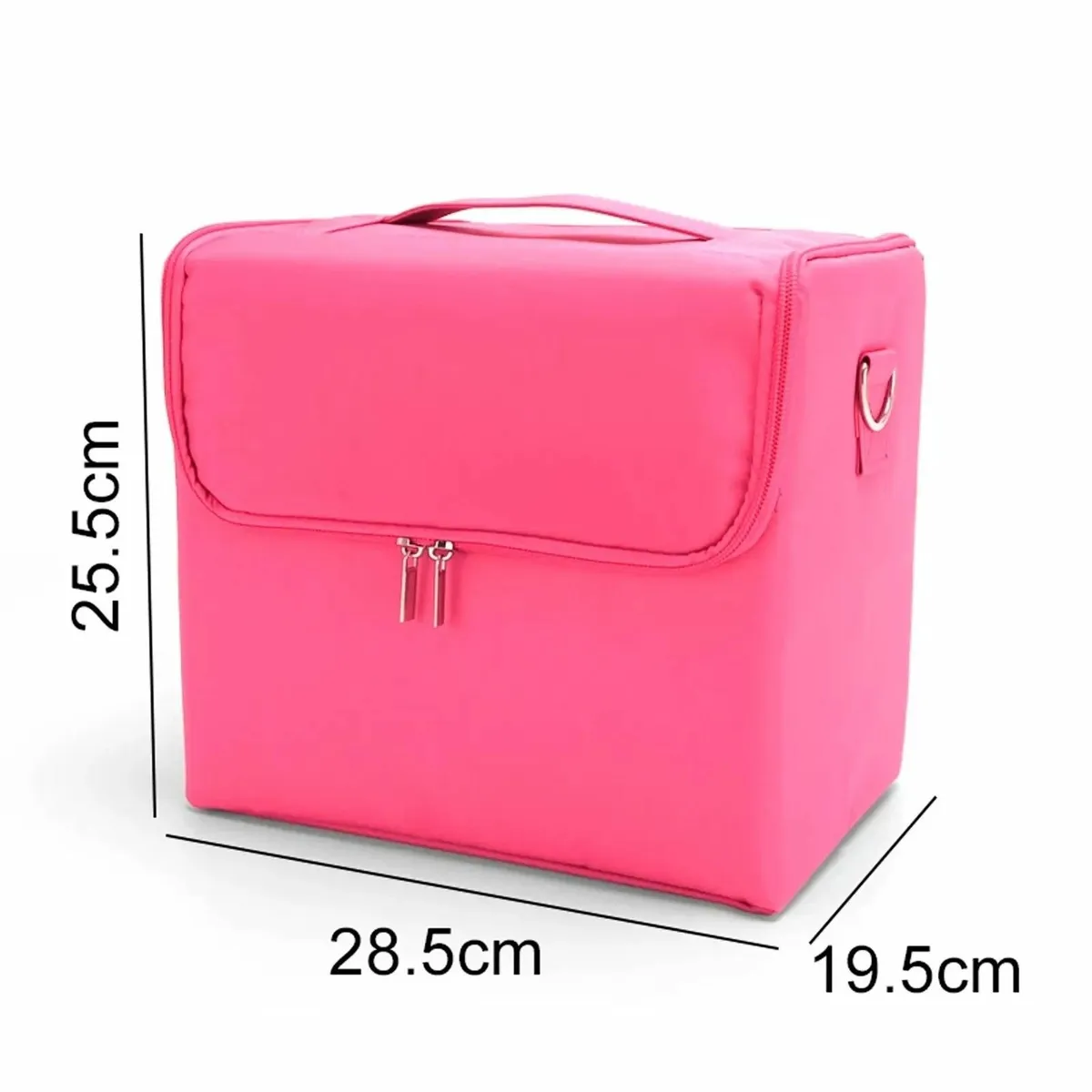 Cosmetic Bag Beauty Case Portable Suitcase Box - Image 3