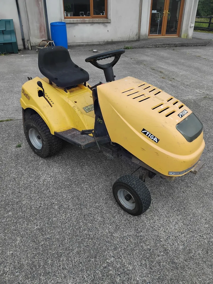 Tiga tractor 13.5 hp ried on mower priced - Image 3