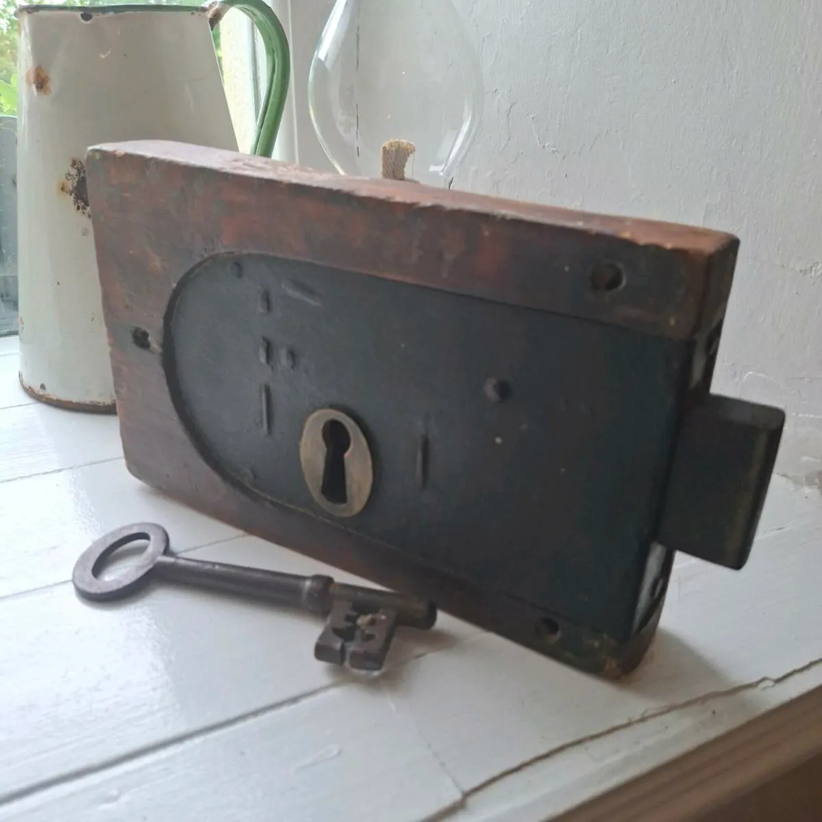 Large Victorian Church Rimlock - Image 1