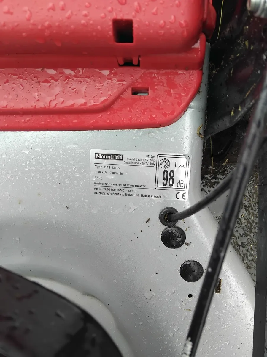 Honda gcvx Mountfield lawnmower priced - Image 2