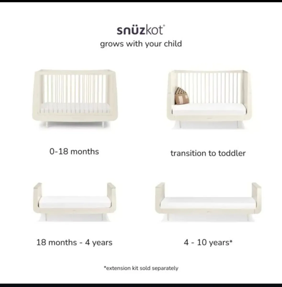 Baby cot - Image 4