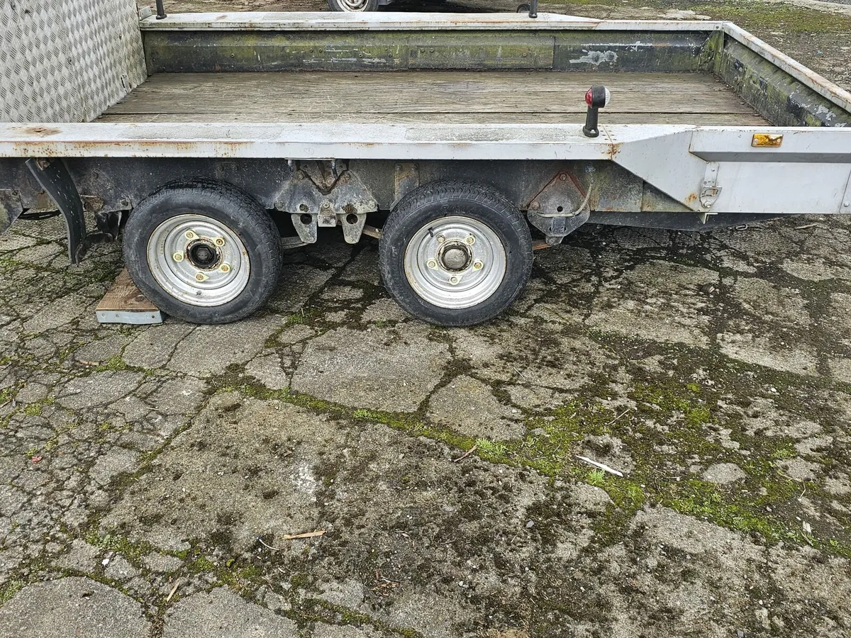 Ifor Williams Plant Trailor - Image 1