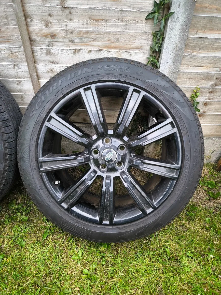 Wheels Range Rover Vogue 275/45/21 Tyres like NEW - Image 3