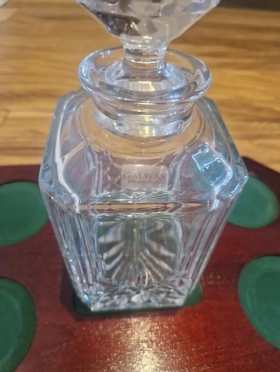 Crystal Glasses, Decanter and Tray - Image 3