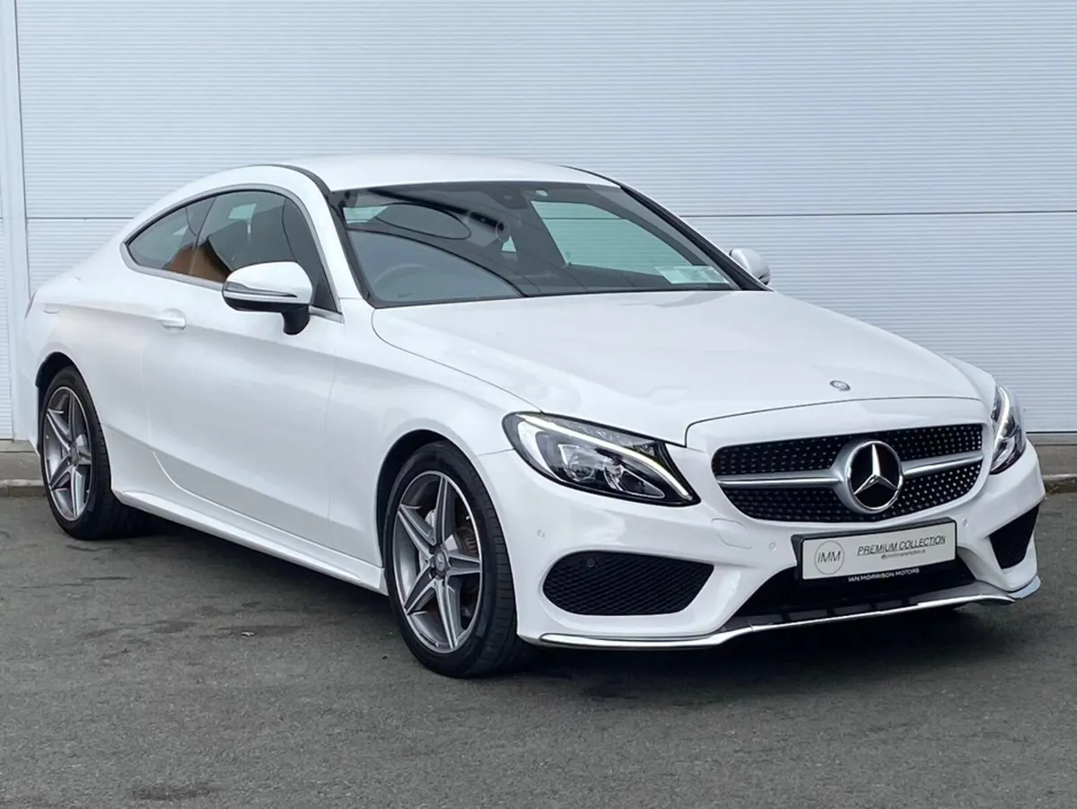 Mercedes-Benz C-Class C220D AMG LINE 2DR AUTO - Image 1