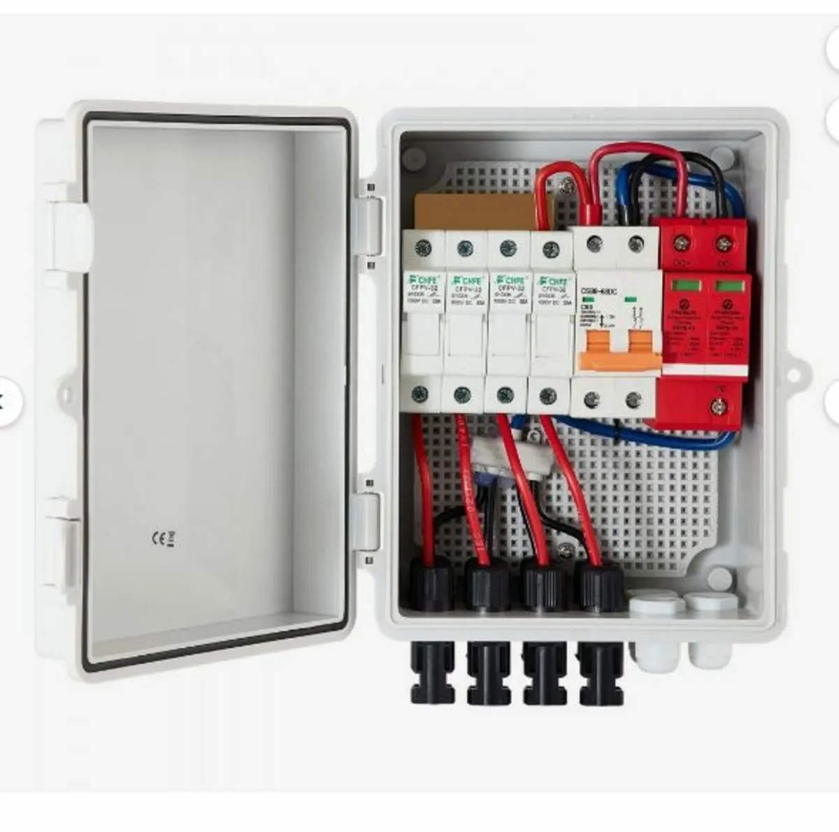 PV Combiner Box, 4 String, Solar Combiner Box - Image 1