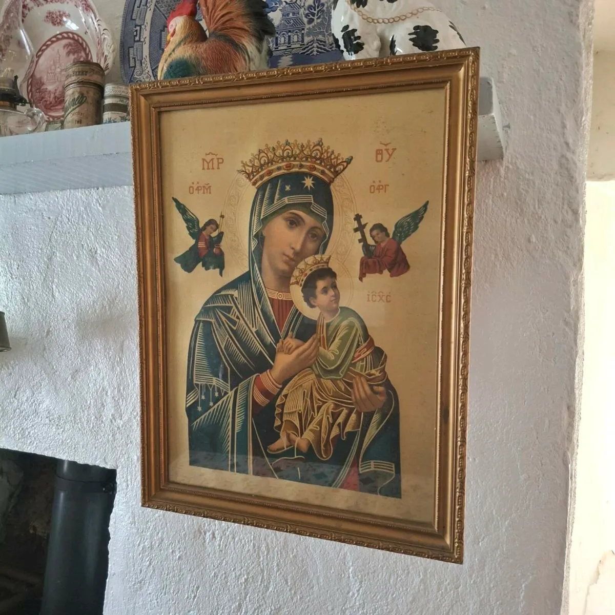 Our Lady of Perpetual Help Lithograph - Image 1