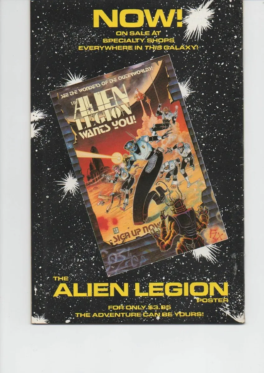 ALIEN LEGION #12 Hollow Harvest 1986 EPIC COMIC - Image 2