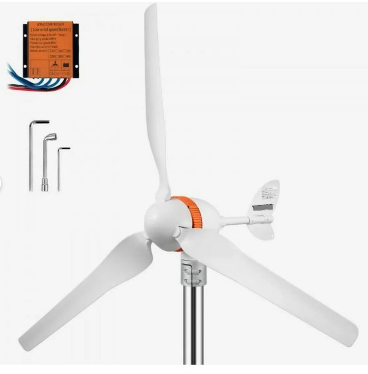 Wind Turbine Generator, 12V/AC Wind Turbine Kit - Image 1
