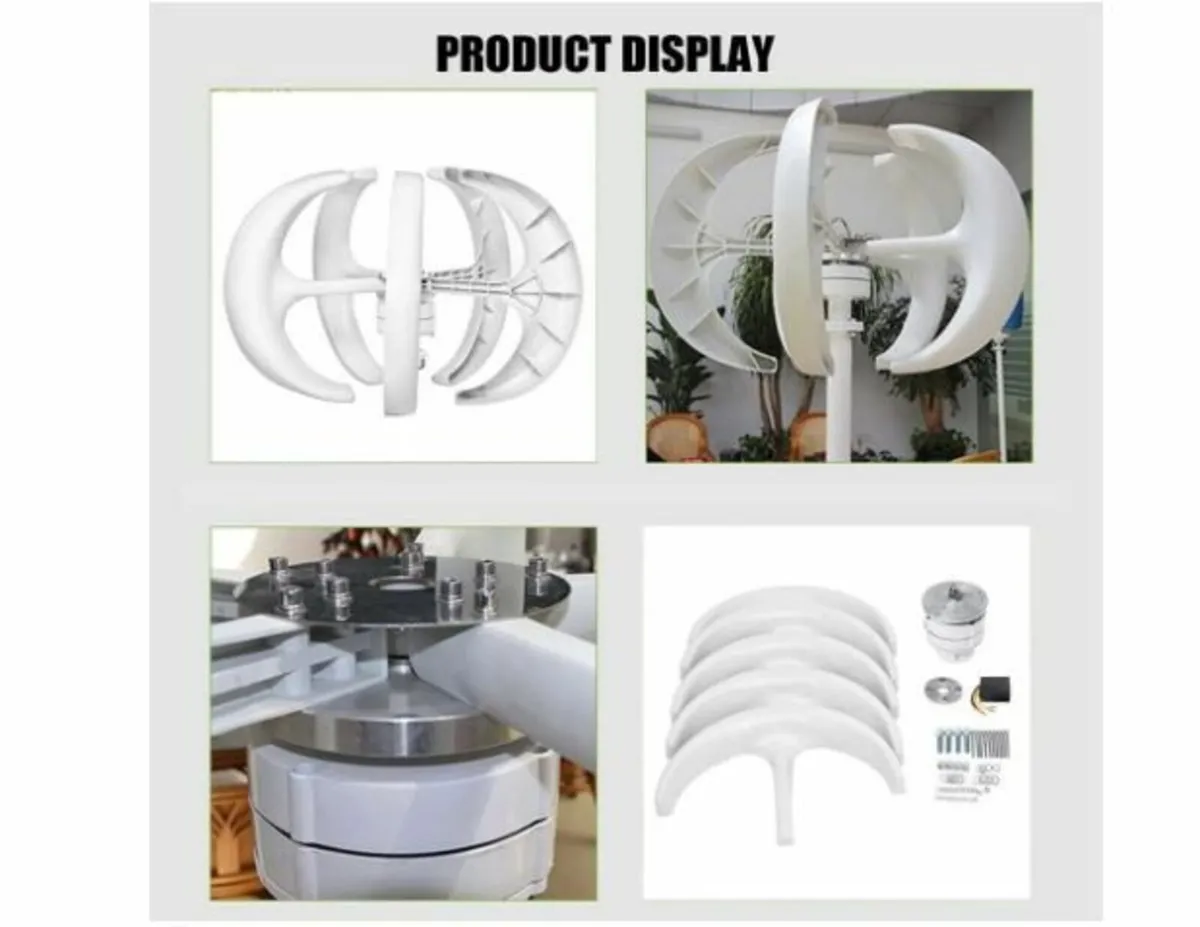 Wind Turbine 600 W 24 V Wind Turbine Generator Lan - Image 3
