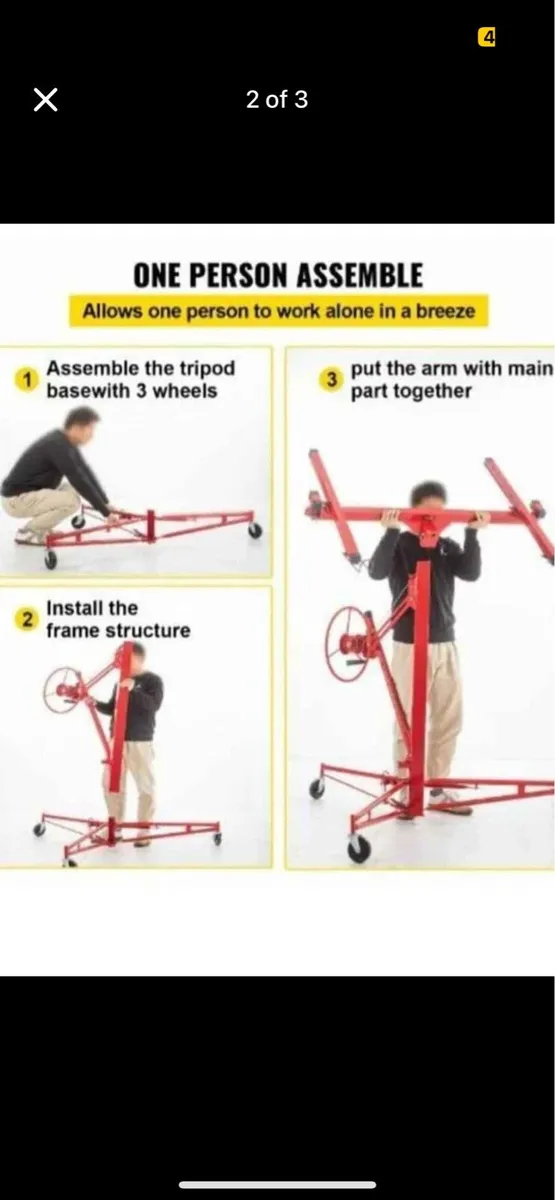 Plasterboard/Slab Lifter - Image 2