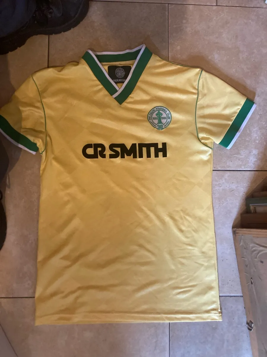 Celtic retro jersey shirt postage available