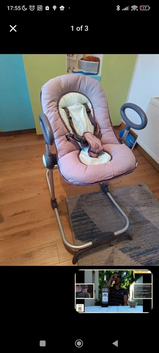 Baby bouncer - brand Beaba the "up and down" model - Image 1