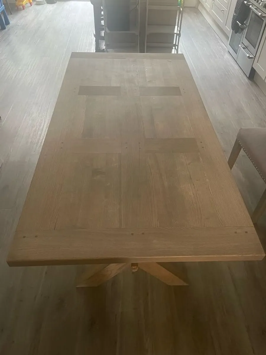 Horsen Dining Table X Leg - Image 1