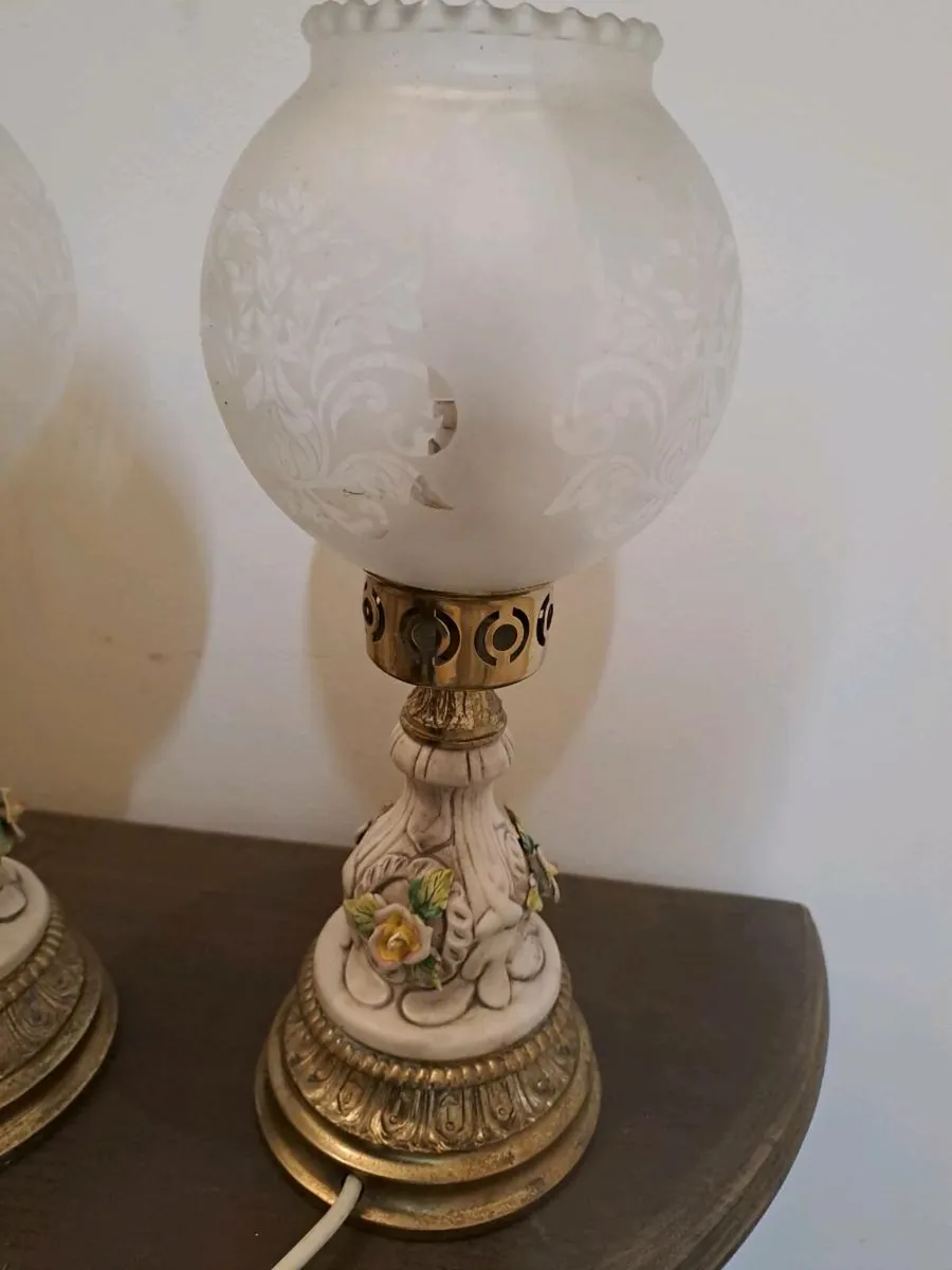 2 oil style lamps - Image 3