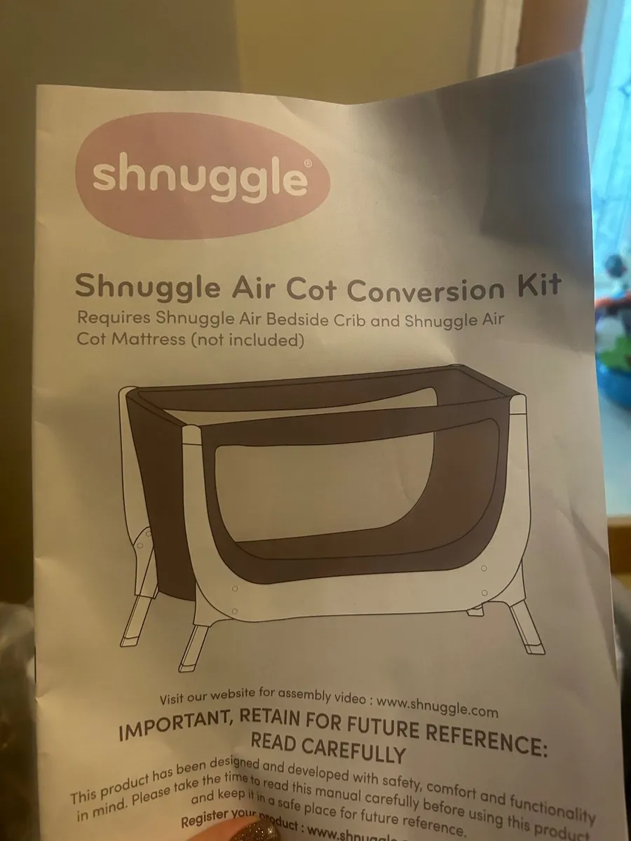 Shnuggle Air Bedside Crib - Image 2