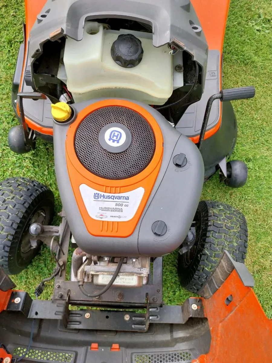 Husqvarna  tc 138 ride on mower - Image 3