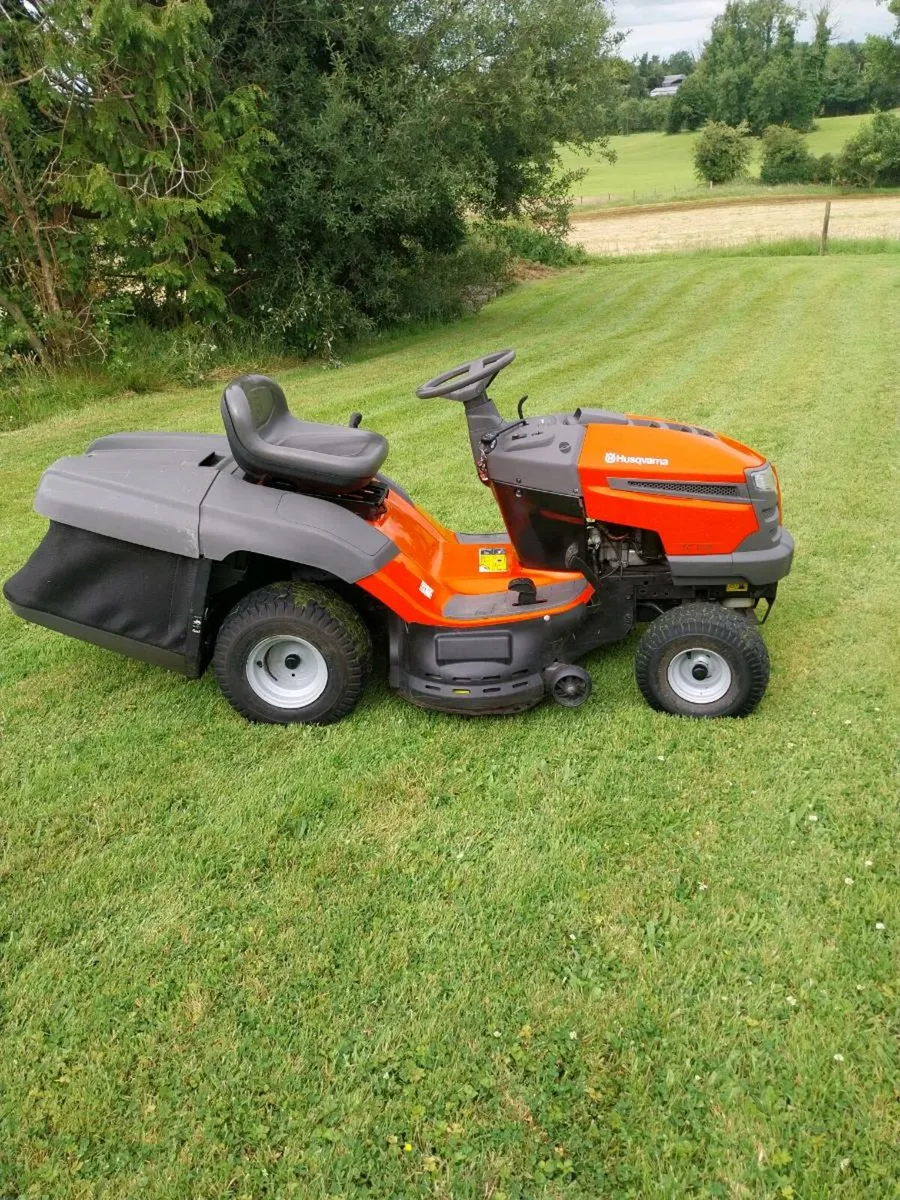 Husqvarna  tc 138 ride on mower - Image 1